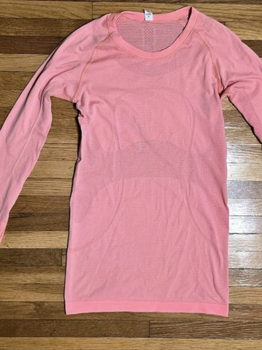 lululemon Swiftly Tech Long Sleeve Pink Top Size 4